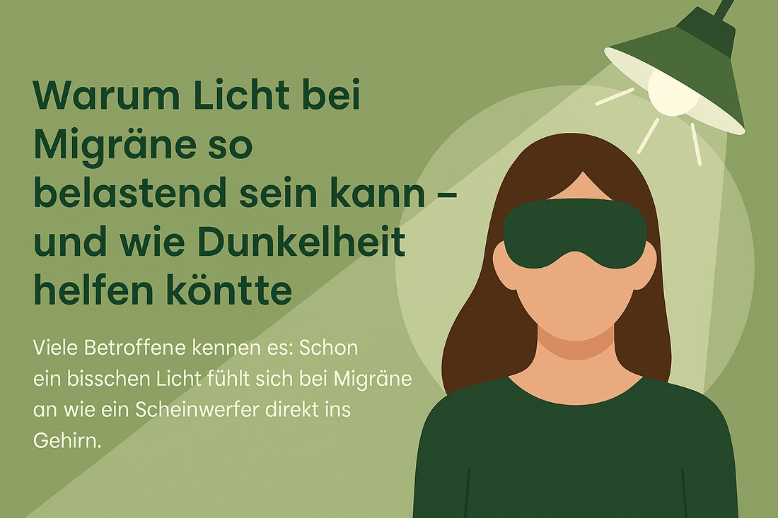 Warum Licht bei Migräne so belastend sein kann – und wie Dunkelheit helfen könnte.