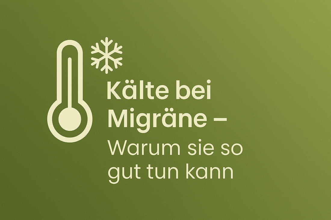 Kühlung bei Migräne: Warum Kälte oft als wohltuend empfunden wird.